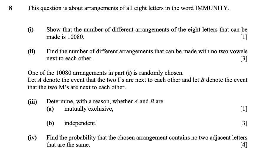 Predicting A Level Math Topics? An Analysis of RI Prelim Paper 5