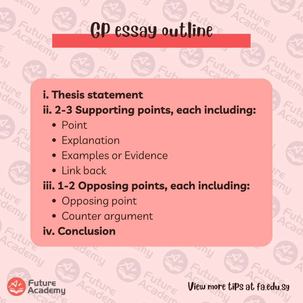 How To Study For GP Essay Writing And Ace The A Levels 5