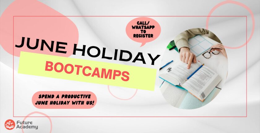 Announcement: June Holiday Bootcamps At Future Academy 1
