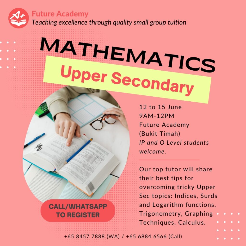 Announcement: June Holiday Bootcamps At Future Academy 3