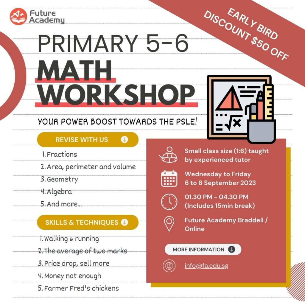 PSLE Power Boost: September Holiday Workshops (2023) 2
