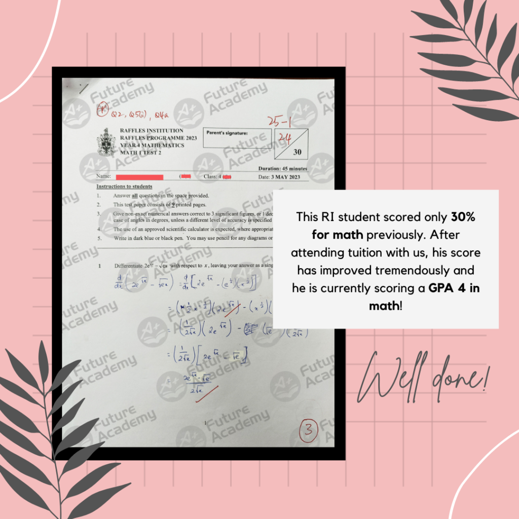 How We Use Tuition Classes To Help RGS and RI Students Excel 7