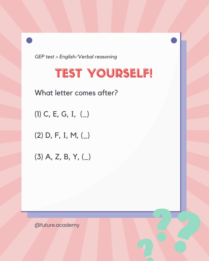 Sharpen These Key Thinking Skills In Our GEP Prep Class 3