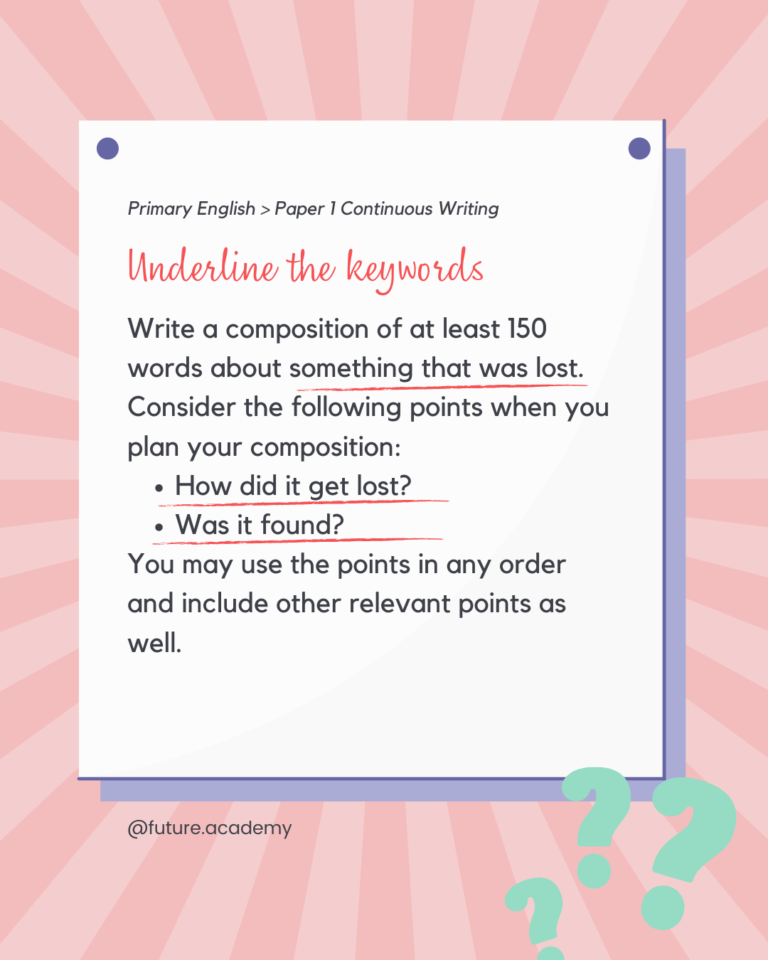 Insights By Tutors: Biggest PSLE English Compo Mistakes!