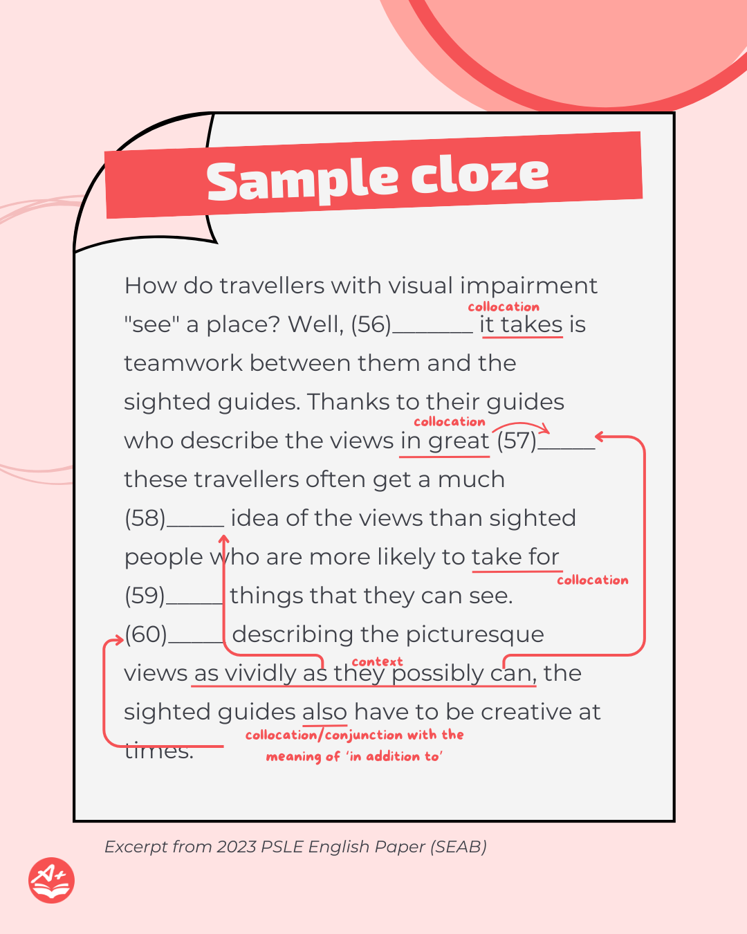 PSLE English: 3 Tools To Help You Solve The Compre Cloze 6