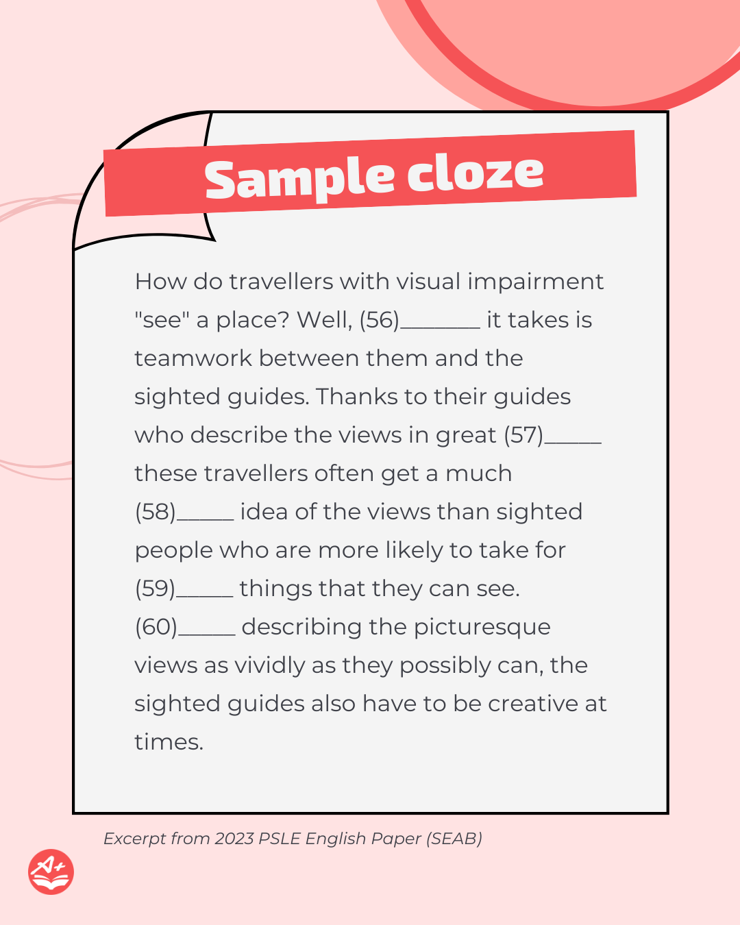 PSLE English: 3 Tools To Help You Solve The Compre Cloze 2