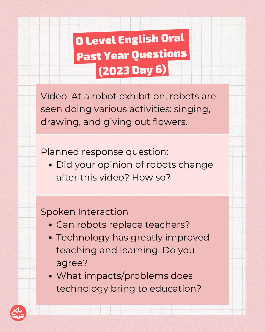 Common O Level English Oral Problems: Our Tutor's Tips 3