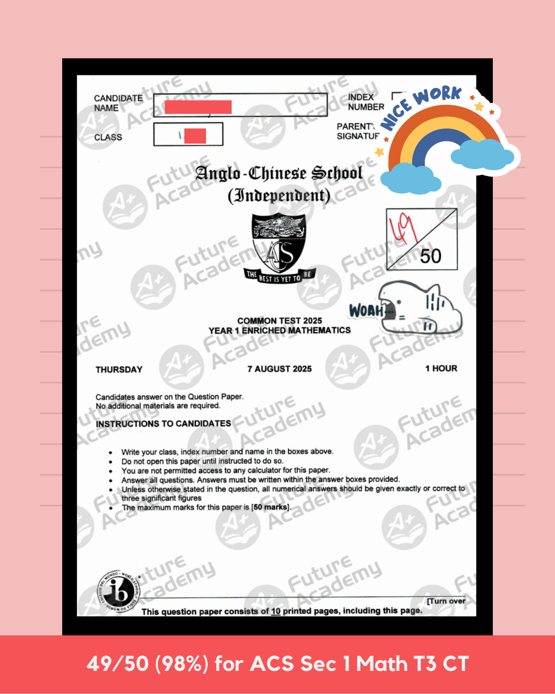 Of Good Results and Glow-Ups: 2025 Semester 2 Round-Up 11