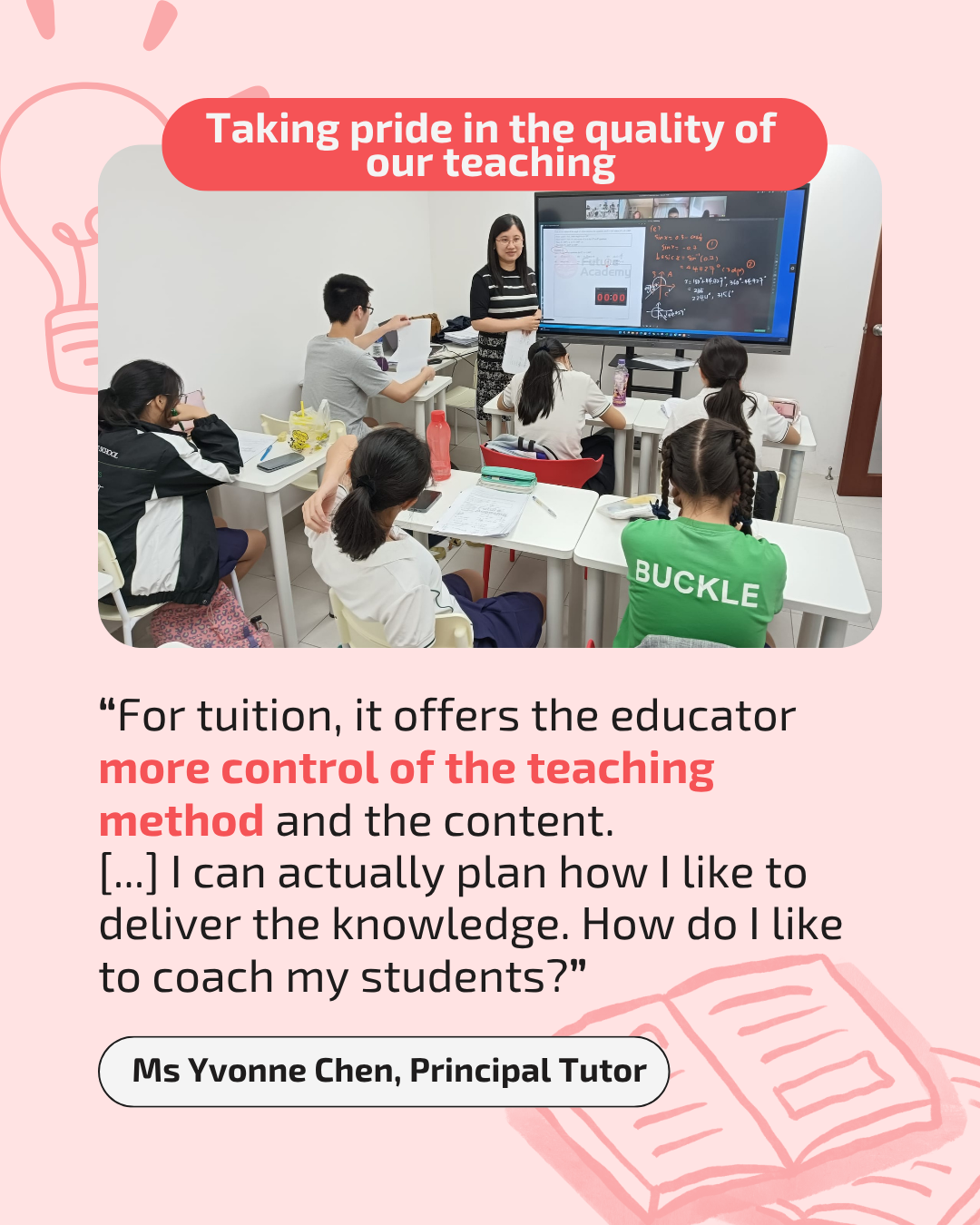 CNA938 Interview: Tutor Ms Chen Shares Why She Tutors 7